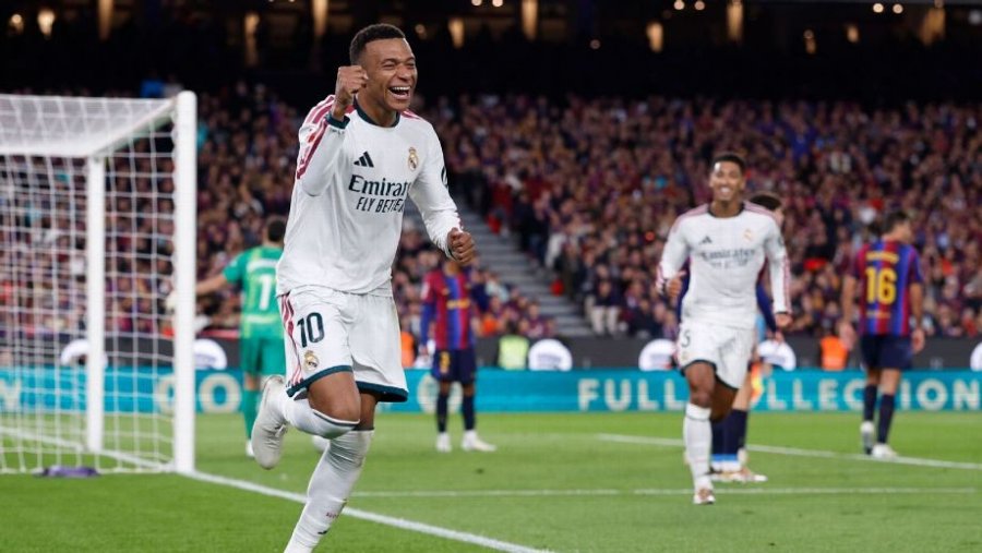 Mbappe e theu një rekord të Raulit  pas dy golave në  El Clasico 
