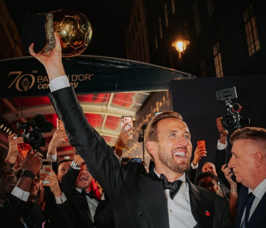 Harry Kane me mesazh emocionues pas fitimit të Topit të Artë!