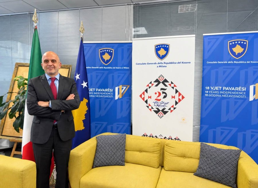 Nis zyrtarisht detyrën, Konsulli i ri i Përgjithshëm i Kosovës në Milano