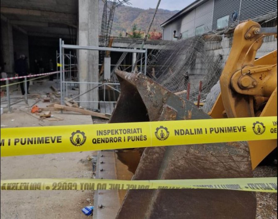Shembja e pllakës së betonit në Prizren  ndalohen punimet në objekt