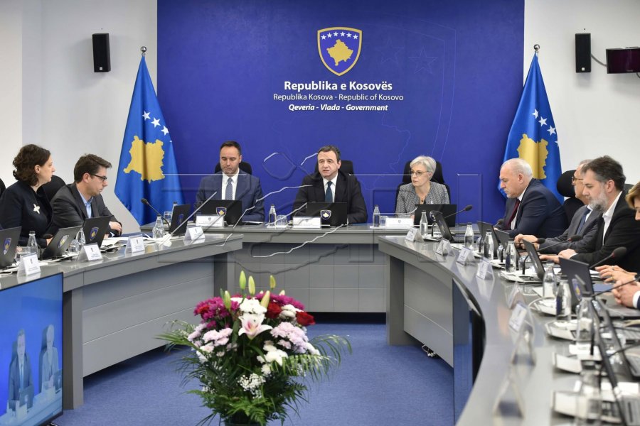 Qeveria e Kosovës miratoi katër projektligje për bashkëpunim juridik me Suedinë dhe Belgjikën