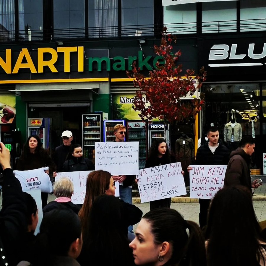 Vrasja e Arlinda Zekajt, protestë në Ferizaj