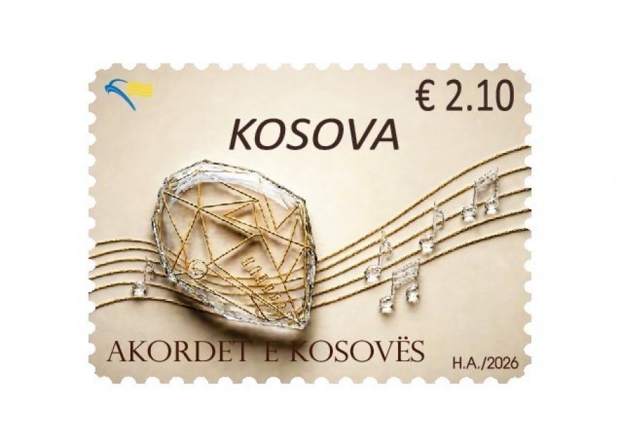 Posta e Kosovës nderon festivalin “Akordet e Kosovës” me pullë postare