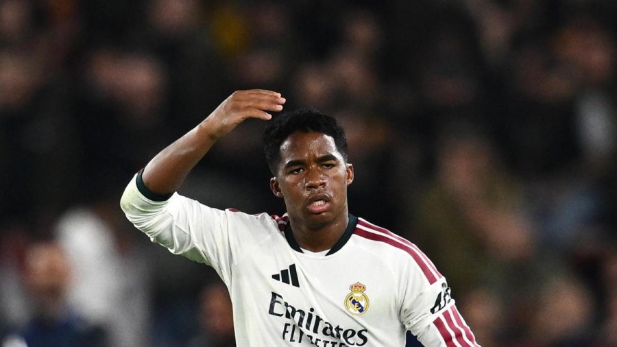 Endrick nuk dëshiron të mbetet në bankinë te Real Madridi