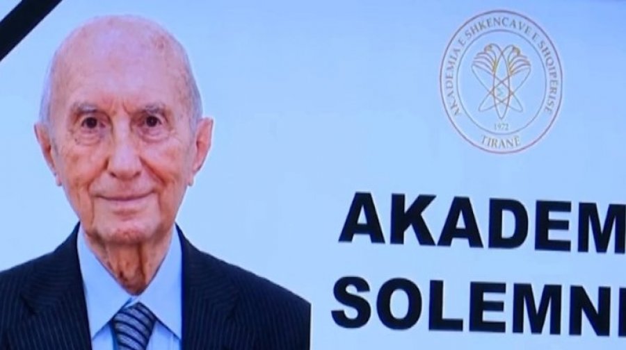 Akademia e Shkencave mban ceremoni solemne në nderim të Luan Omarit, homazhe për akademikun 101-vjeçar