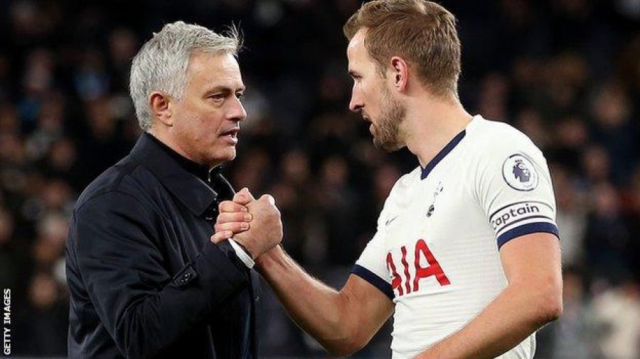 Kane: Mourinho më ndihmoi ta arrij nivelin e Messit dhe Ronaldos