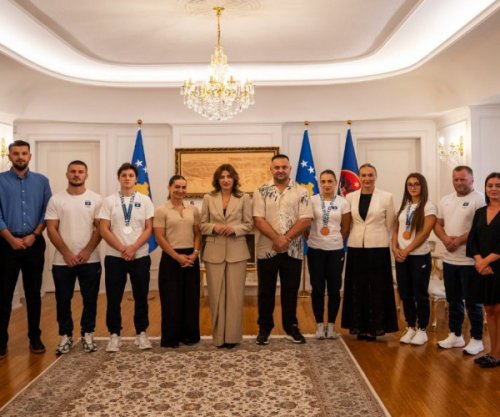 Haxhiu pret ekipin medalist të xhudos nga Lojërat Mesdhetare