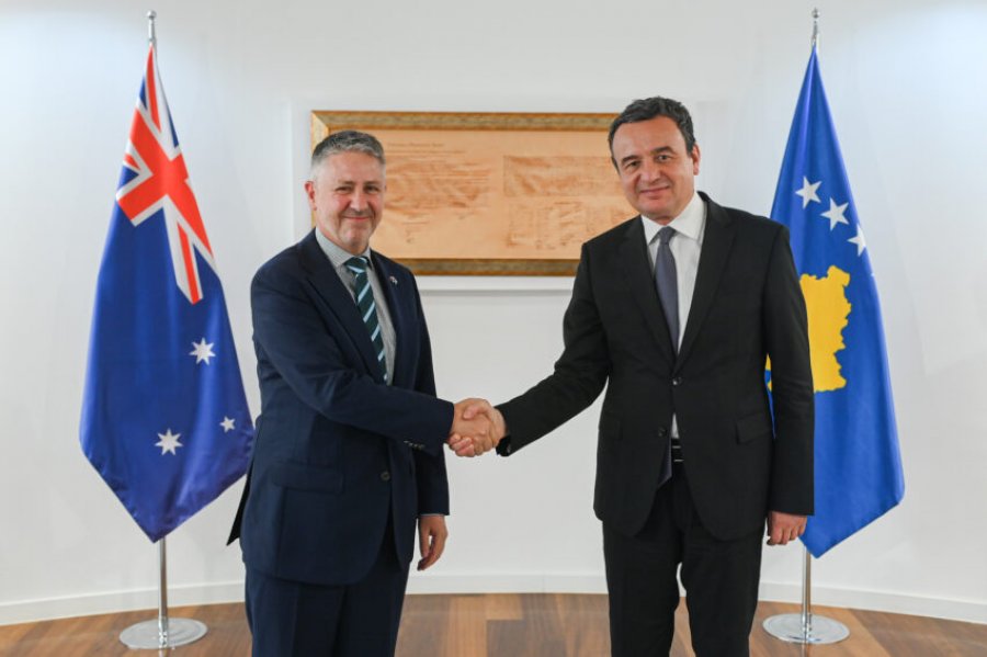 Kurti priti në takim mirëseardhës ambasadorin e ri jo rezident të Australisë  Morrison