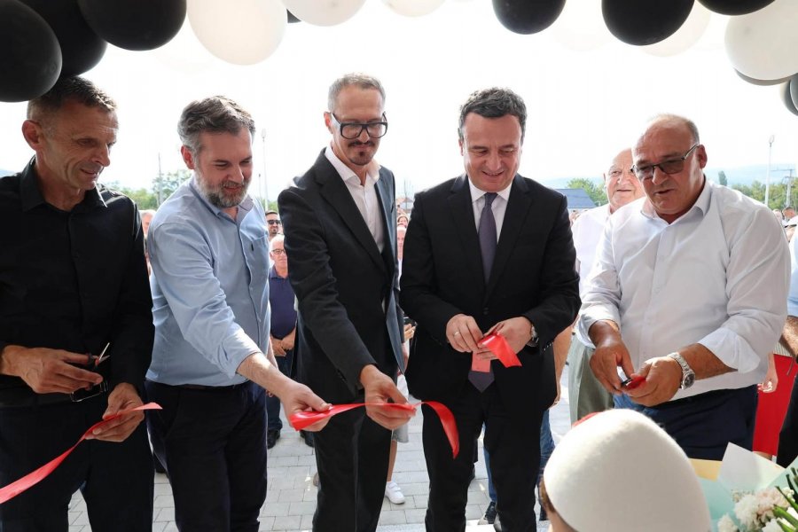 Përurohet Shkolla Fillore e Mesme e Ulët “Ilir Konushevci” në Llugë të Podujevës, investim rreth 1.8 milion euro