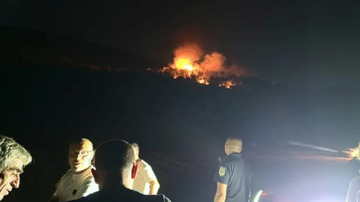 Shpërthen zjarr pranë fshatit Miletinë të Bërvenicës