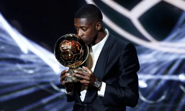 Dembele e  zbulon  treshen e tij për Topin e Artë  vetëm një lojtar nga PSG ja