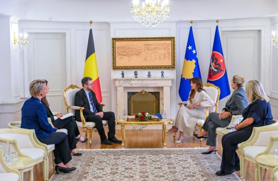 Haxhiu priti ambasadorin e ri të Belgjikës në Kosovë: Synojmë thellimin e mëtejmë të bashkëpunimit