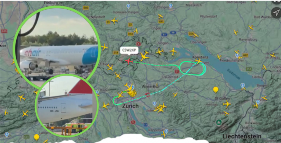  Probleme në ajër  presion në kabinë  anulim i fluturimit Cyrih Prishtinë    si u përfshi në incident Chair  kompania partnere e Air Prishtina