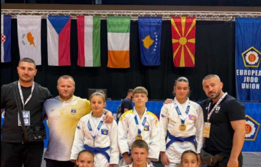 Tri medalje për Kosovën në  European Judo Hopes Tournament 