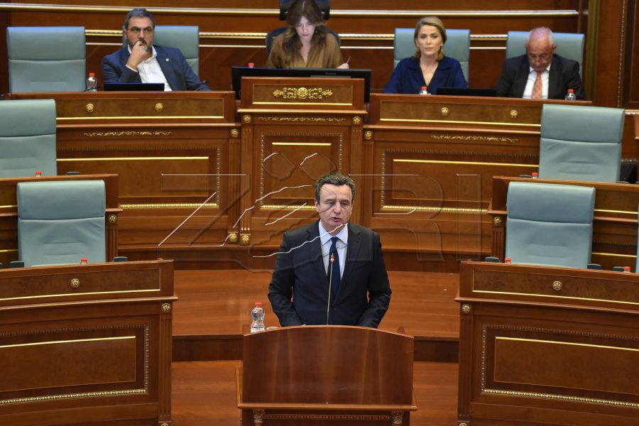 Kurti para se ta prezantojë kabinetin e ri qeveritar  S kam ekspoze të re