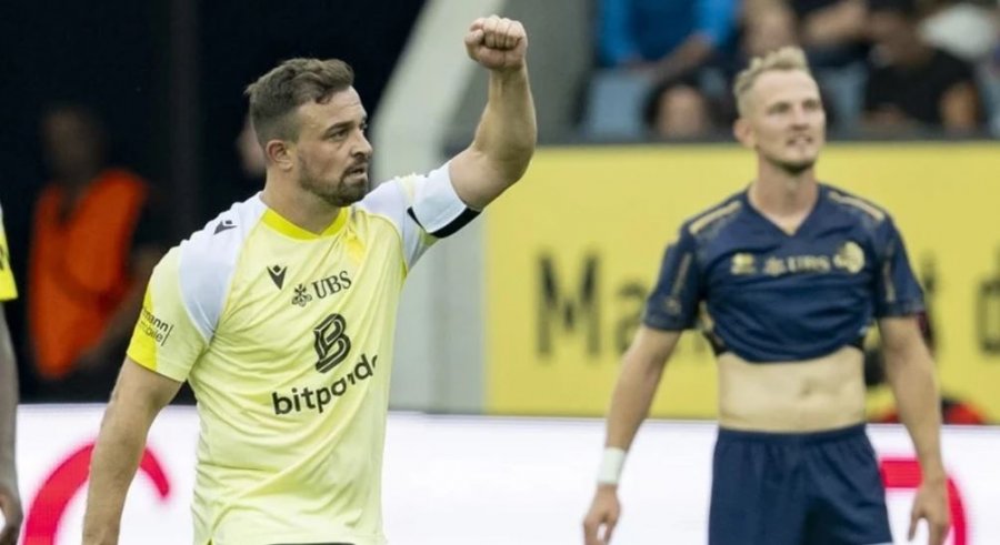 Dy gola e një asistim  Xherdan Shaqiri dhuron spektakël ndaj Luzernit