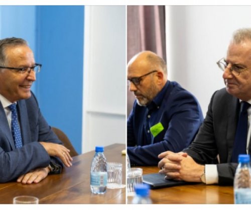 Hamza takohet me ambasadorin e ri të BE-së në Kosovë