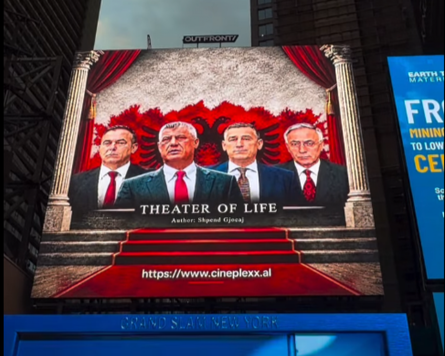 Fotografia e katërshes së UÇK së del në  Times Square   video 