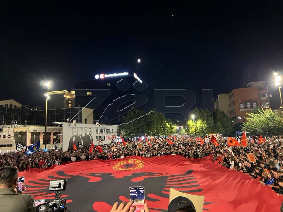 Shtatë ditë protesta në Prishtinë, Haziri: S’do të ndalemi deri në plotësimin e kërkesave