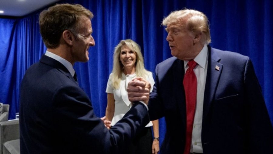Macroni pas takimit me Trumpin  Bisedime shumë konstruktive  në fokus Deti i Kuq dhe Ukraina