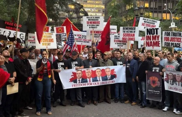 Protestë para selisë së OKB së në New York kundër vendimit të Speciales  video 