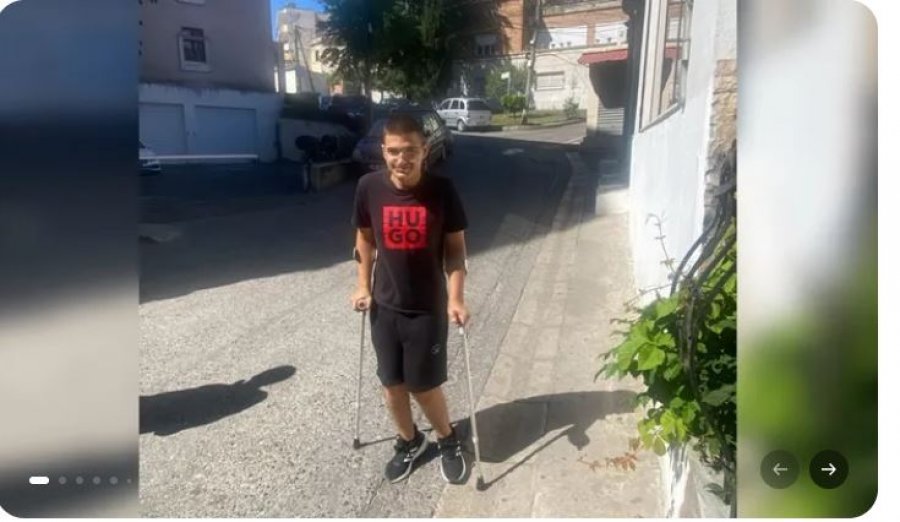 23 vjeçari Vilson Agasi ka nevojë për ndihmë për operacionin dhe rehabilitimin në Gjermani