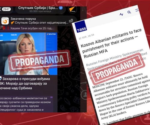 Zakharova shpërndan narrativën propagandistike për aktgjykimin ndaj ish-udhëheqësve të UÇK-së