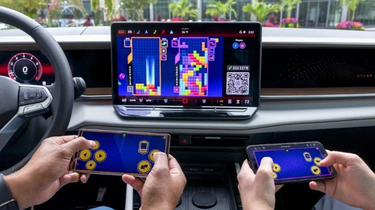 Volkswagen sjell një shërbim të ri   mund të luani edhe  Tetris 