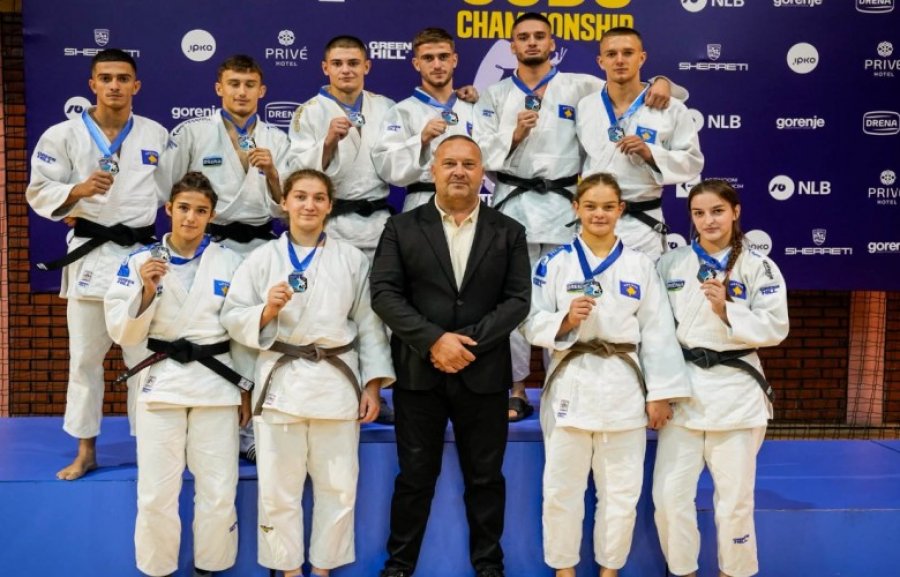 Kosova shkëlqen në Kampionatin Ballkanik të Xhudos  fiton 13 medalje