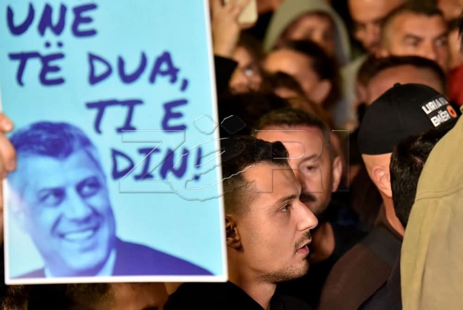  Qëndresa vazhdon  zëri ynë nuk shuhet   Endrit Thaçi reagon pas natës së 11 të të protestës