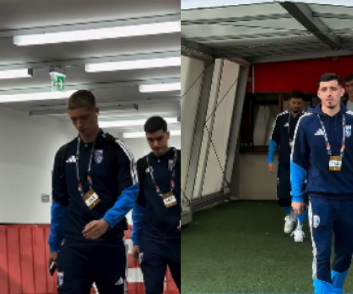 Yjet dardanë arrijnë në stadium, gati për ndeshjen ndaj Austrisë