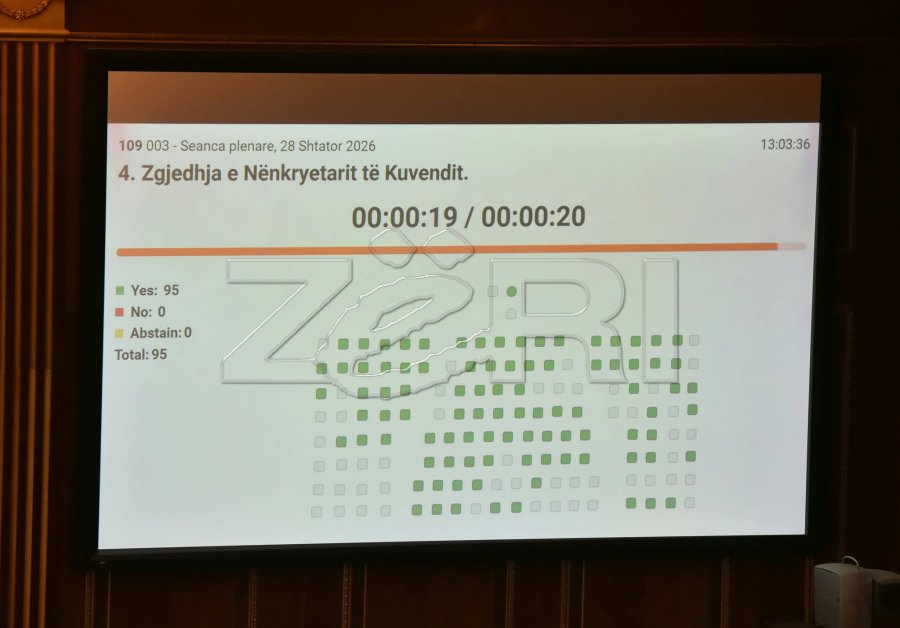 Vlora Çitaku zgjidhet nënkryetare e Kuvendit të Kosovës