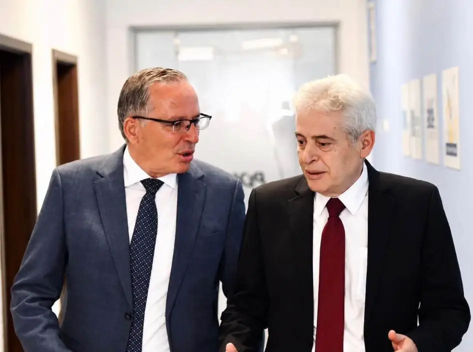 Takim Ahmeti Hamza në Prishtinë  në fokus zhvillimet politike dhe procesi në Hagë