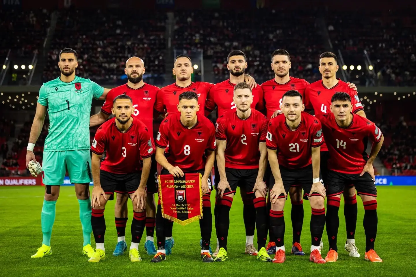 Formacionet zyrtare  San Marino   Shqipëri